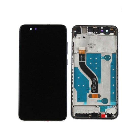 TOUCH+DISPLAY+FRAME HUAWEI P10 LITE PRETO (SERVICE PACK 02352DFF/02352DKK) 